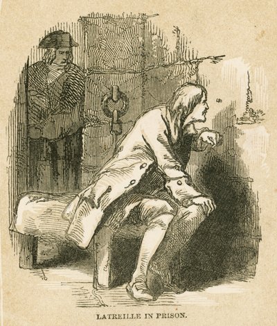 Latreille in prison by English School